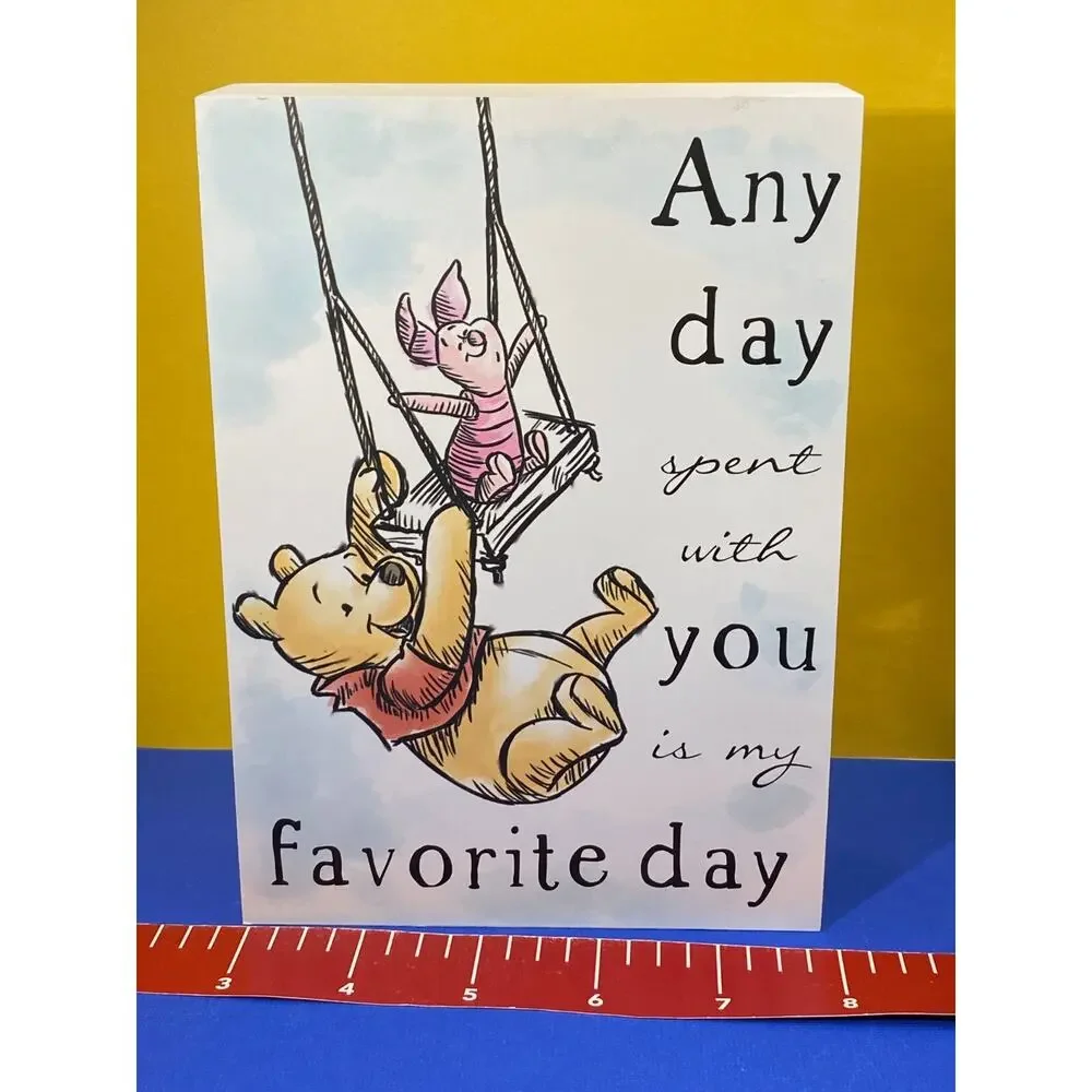 Winnie the Pooh Piglet Lot of 3 Standing Hanging Signs